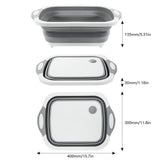 Collapsible Cutting Board with