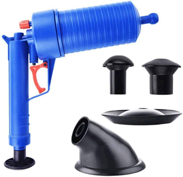 The Best Sink Plunger - Toilet Plunger Kitchen Sink Sewer Dredge Tool,High Pressure Powerful Manual Sink Plunger Opener Cleaner Pump for Kitchen, Bathroom,Dredge Pipe,Sewer Drain Blaster Drain Cleaner