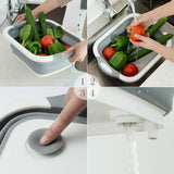 Collapsible Cutting Board with