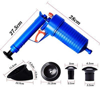 The Best Sink Plunger - Toilet Plunger Kitchen Sink Sewer Dredge Tool,High Pressure Powerful Manual Sink Plunger Opener Cleaner Pump for Kitchen, Bathroom,Dredge Pipe,Sewer Drain Blaster Drain Cleaner