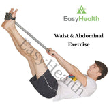 EasyHealth Single Spring Tummy Trimmer-Waist Trimmer-Abs Exerciser-Body Toner-Fat Buster- Multipurpose Fitness Equipment for Men and Women