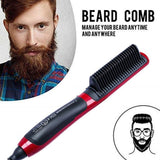 Portable Professionnel Hommes Rapide Barbe Lissage