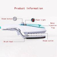 Multifunction Handheld Garment Steamer Mini Electric Steam Iron Kit For Clothes Fabric Steamer Generator For Home Travelling(E