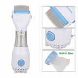 Automatic Head Lice Eliminator Safe Electric Flea Comb Cleaner Cleanser Treatment For Pet Dog Cat dropshipping