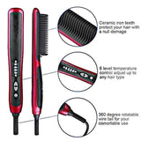 Portable Professionnel Hommes Rapide Barbe Lissage